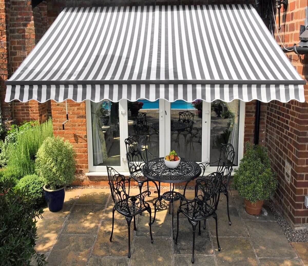 desain awning gulung