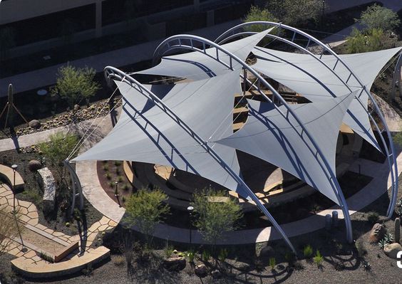 tenda membrane taman